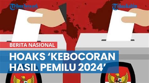 Polri Cari Pelaku Yang Upload Video Hoaks Kebocoran Hasil Pemilu