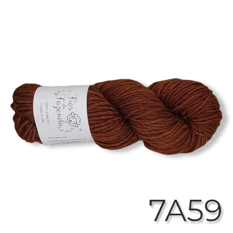 Fio De L Merino Chunky Tingimento Tradicional G Fios Da