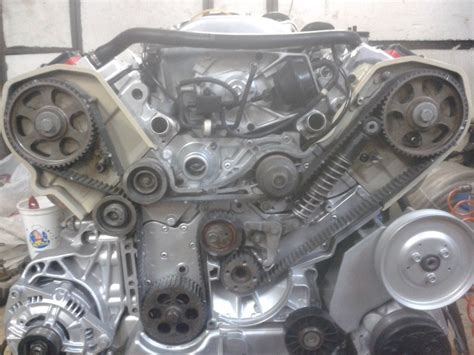 Замена ремня ГРМ на 4.2 ABZ — Audi S8 (D2), 4,2 л, 1998 года | своими ...