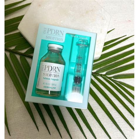 Dermaline Korea Pdrn Solution Salmon Ampoule Serum Ml Shopee Thailand