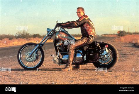 Harley Davidson and the Marlboro Man Year : 1991 Mickey Rourke Director ...