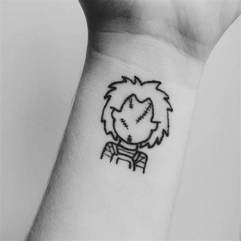 Chucky Tattoo Small - Design Talk