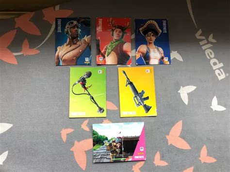 CARTES À COLLECTIONNER Panini Fortnite Series x 6 EUR 7 01