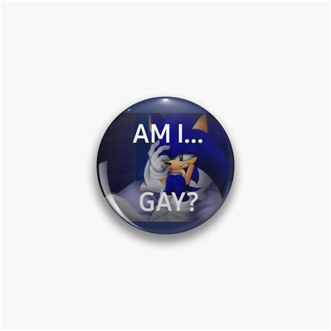 Am I Gay Sonic The Hedgehog Meme Sticker For Sale By Neogirl Redbubble