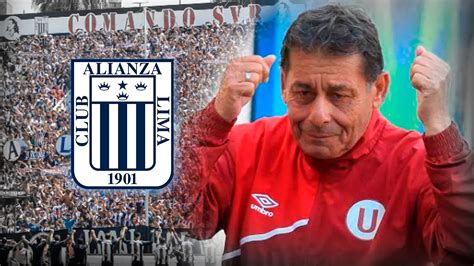 Roberto Chale Alianza Lima Dar Donaci N Al Dolo De Universitario De