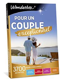 Coffret Cadeau Pour Un Couple Exceptionnel Wonderbox