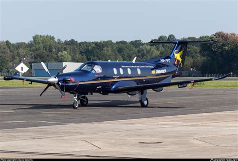 HB FVD Air Corviglia Pilatus PC 12 NG PC 12 47E Photo By Marco