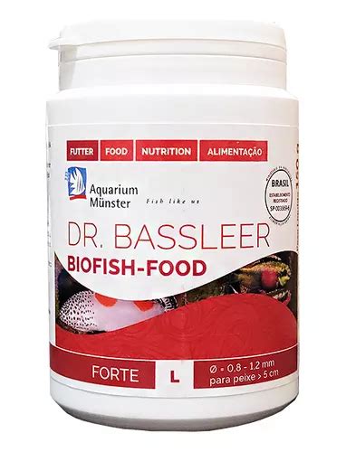 Dr Bassleer Forte L 1mm 60g Ração Peixes