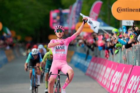 Tadej Pogacar ante el reto final en la última semana del Giro de Italia