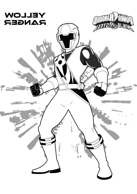 Coloriages Power Rangers Ninja Steel Imprimer Power Rangers Ninja