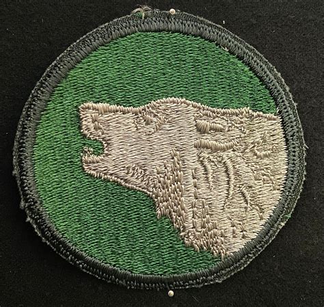 Artifact Friday: 104th Infantry Division patch