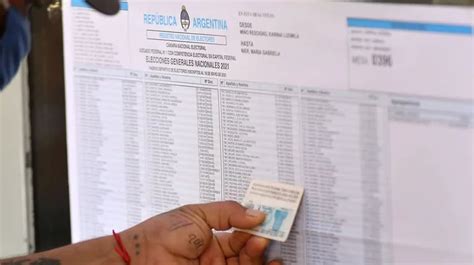 Dónde voto elecciones 2023 cómo consultar el padrón electoral TN