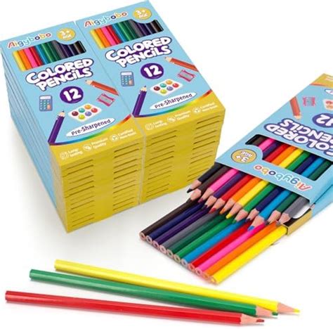 Amazon Aigybobo Count Colored Pencils Bulk Packs Of