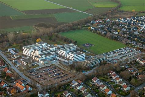 Soest Aus Der Vogelperspektive Klinikum Stadt Soest In Soest Im