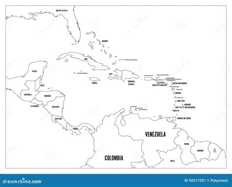 Picante internacional Arbitraje mapa politico del caribe Regularidad ...