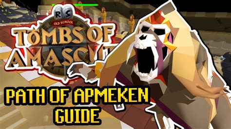 Tombs Of Amascut Path Of Apmeken Ba Ba Full Boss Fight Puzzle Guide