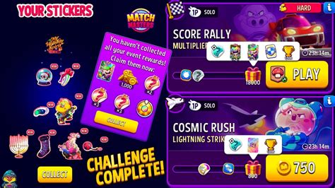 LAST EVENT GIFT X2 Solo Challenge Cosmic Rush Lightening Strike