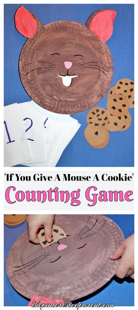 'If You Give A Mouse A Cookie' Counting Game – The Pinterested Parent