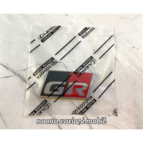 Jual Logo Emblem Grill Depan Toyota GR Agya Raize All New Rush Fortuner