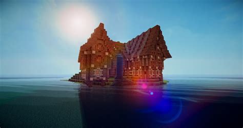 Medieval Water Mill Minecraft Map