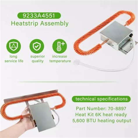 A Ac Electric Heating Element Heat Strip Assembly For Coleman