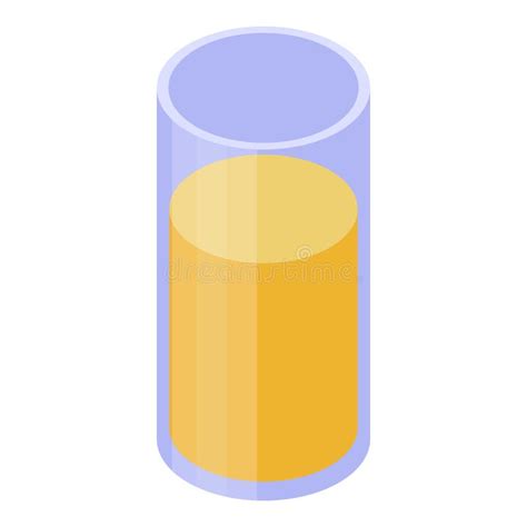 Orange Juice Glass Icon Isometric Style Stock Vector Illustration Of Food Orange 165678617