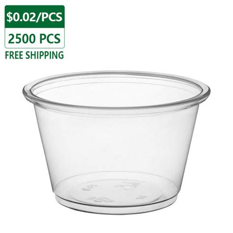 Portion Cups - Disposable Plastic Portion Cups – Pony Packaging