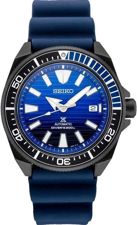 Seiko Prospex SRPD09 Special Edition Taucheruhr Silikon Blau Automatik