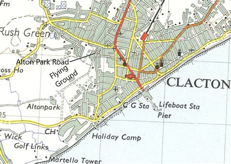 clacton sea flying sites uk airfield guide