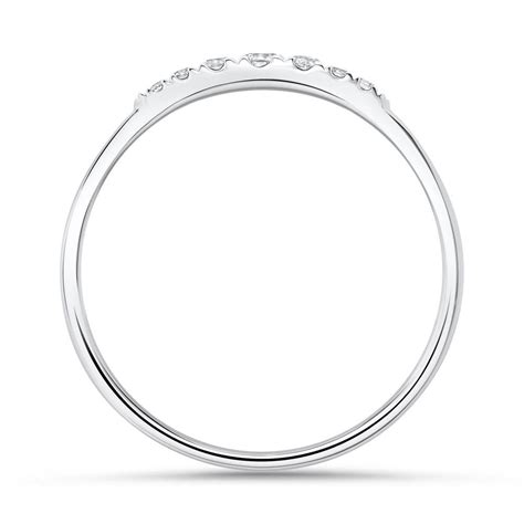 Brilladia Diamantring F R Damen Aus Er Wei Gold Dr