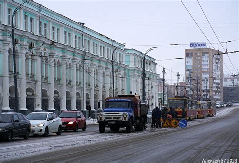 Орёл — Сбои в движении и аварии — Фото — Городской электротранспорт