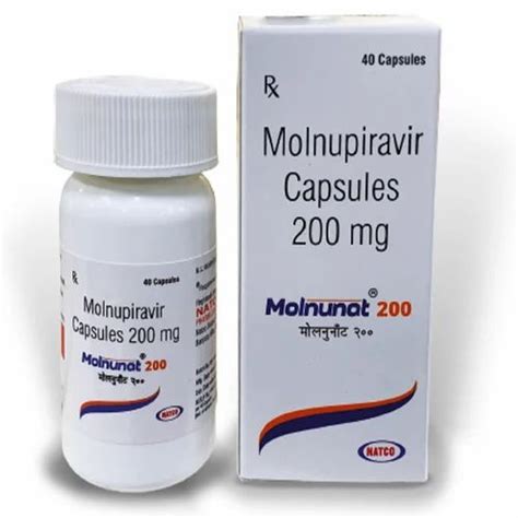 Molnunat Molnupiravir Capsules Mg At Rs Box In New Delhi Id