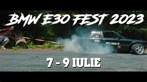 Bmw E Fest Teaser Iulie Youtube