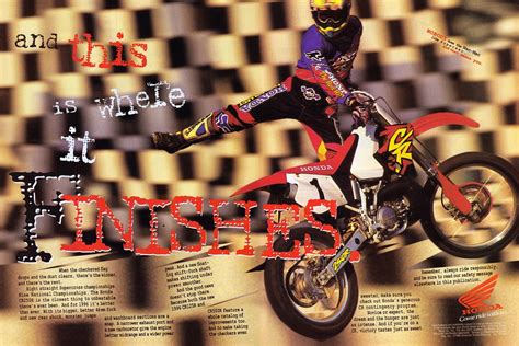 1996 Honda Cr Ad With Jeremy Mcgrath Page 2 Tony Blazier Flickr