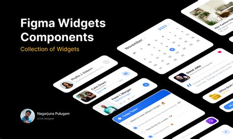 Figma Widgets Components Collection Of Widgets Figma