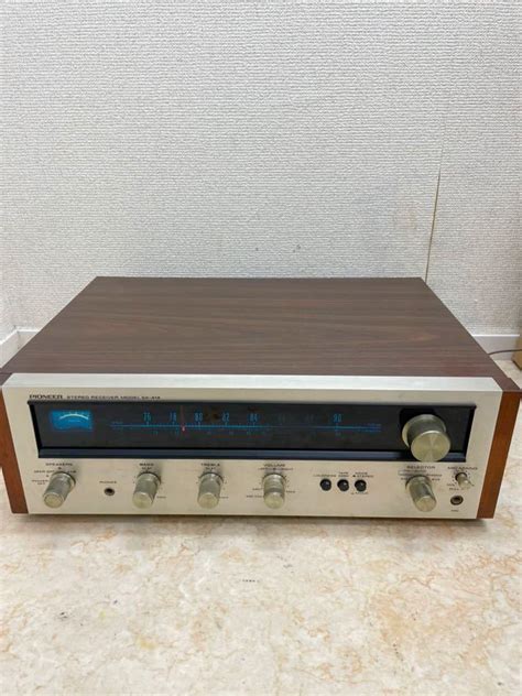 T0817 Pioneer/パイオニア ステレオレシーバー アンプ SX-414 オーディオ機器 経年品(パイオニア)｜売買されたオークション ...