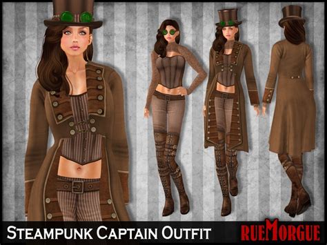 Steampunk Airship Captain Outfit