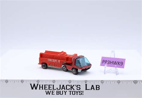 The Heavyweights Fire Engine Red Hot Wheels Mattel Vintage Redline Rl Wheeljack S Lab