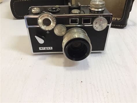 Vintage Argus C3 Brick Rangefinder Camera 35 50mm Coated Cintar Lens