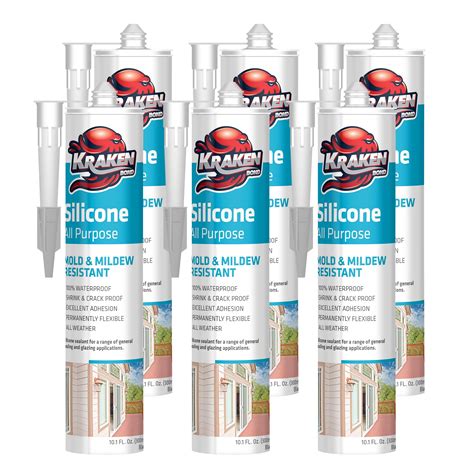 Kraken Bond Rtv Silicone Caulk All Purpose Silicone Sealant Water