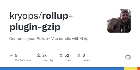 Github Kryops Rollup Plugin Gzip Compress Your Rollup Vite Bundle