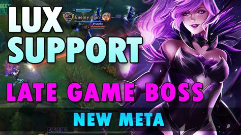 Lol Lux Support Gameplay Season League Of Legends Lux Support S