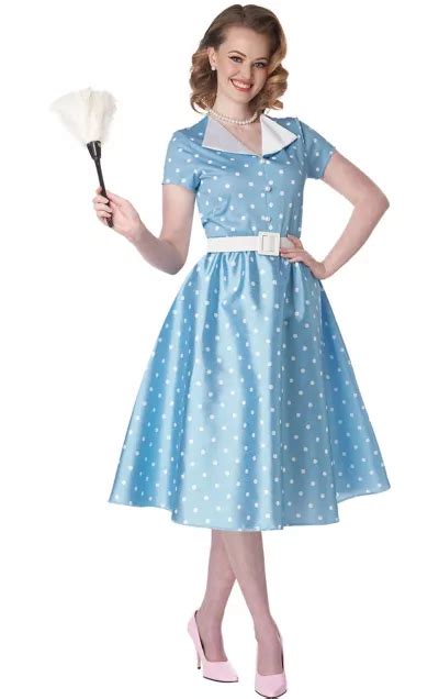 Deluxe 1950s Housewife Dress Theatrical Quality Ubicaciondepersonas