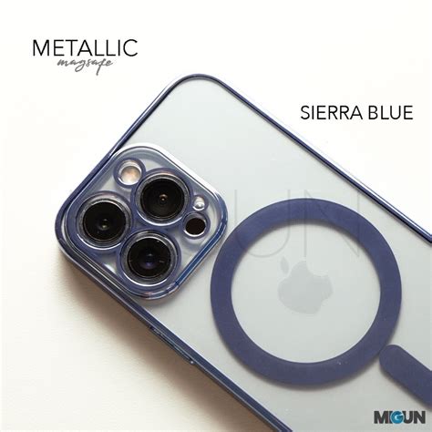 Jual New Metallic Magsafe Fullcover Softcase For Iphone Pro