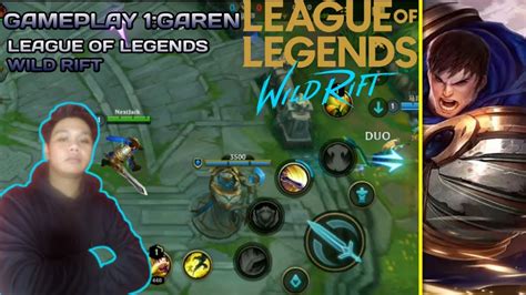 GAREN NGAMUK MUSUH PUN MENYERAH EASY LAH BROoo LEAGUE OF LEGENDS WILD