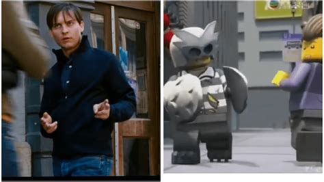 Posting A Ninjago Pop Culture Reference Every Day Day 7 In This Scene From Season 12 Fugi Dove