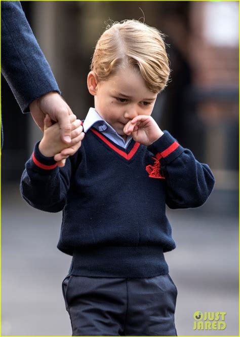 Prince George Arrives for First Day of School (Photos & Video!): Photo ...