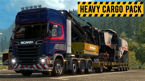 Ets2 Heavy Cargo Pack Dlc Asphaltfräse Auf Rädern ☆ Lets Play Euro