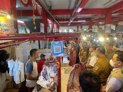 Jelang Hari Natal Satgas Pangan Jabar Sidak Tiga Pasar Di Bandung Raya