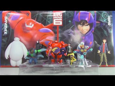 Disney Big Hero 6 Figurine Playset Disney Store Baymax Toys YouTube